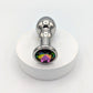 Tapón Anal – Plug Anal Joya – Acero Inoxidable – Eje con Bolas