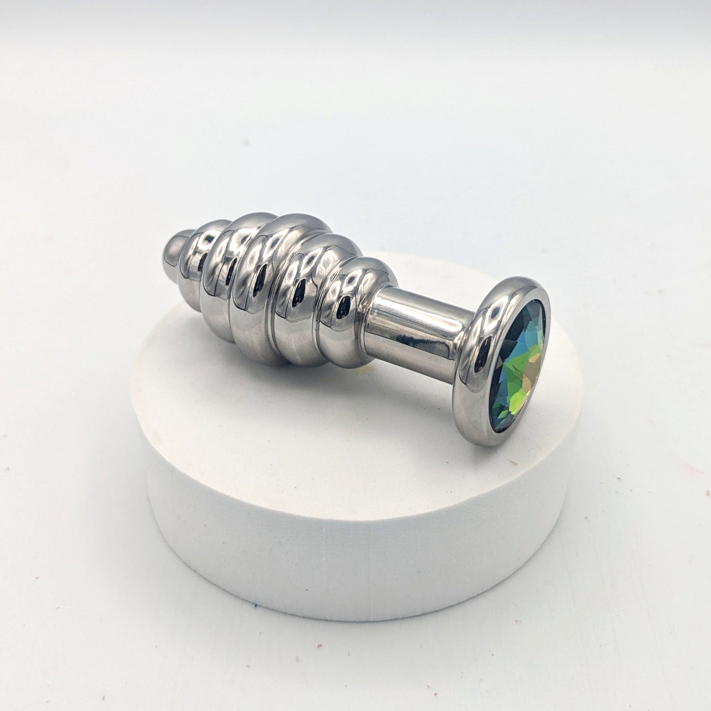 Anal Plug – Jeweled Butt Plug – Stainless Steel – Beehive