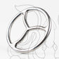 Classic Stainless Steel Suspension Rings 9in and 6in