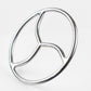 Classic Stainless Steel Suspension Rings 9in and 6in
