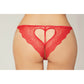 Open Crotch Heart Back Panty