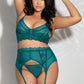 Plus Size Glamour Girl Bra and Garter