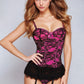 Skirted Lace Bustier Set