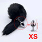 FoxSteel Fox Tail Steel Butt Plug