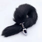 FoxSteel Fox Tail Steel Butt Plug