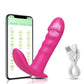 SyncThrust App Control Thrusting Rabbit Vibrator