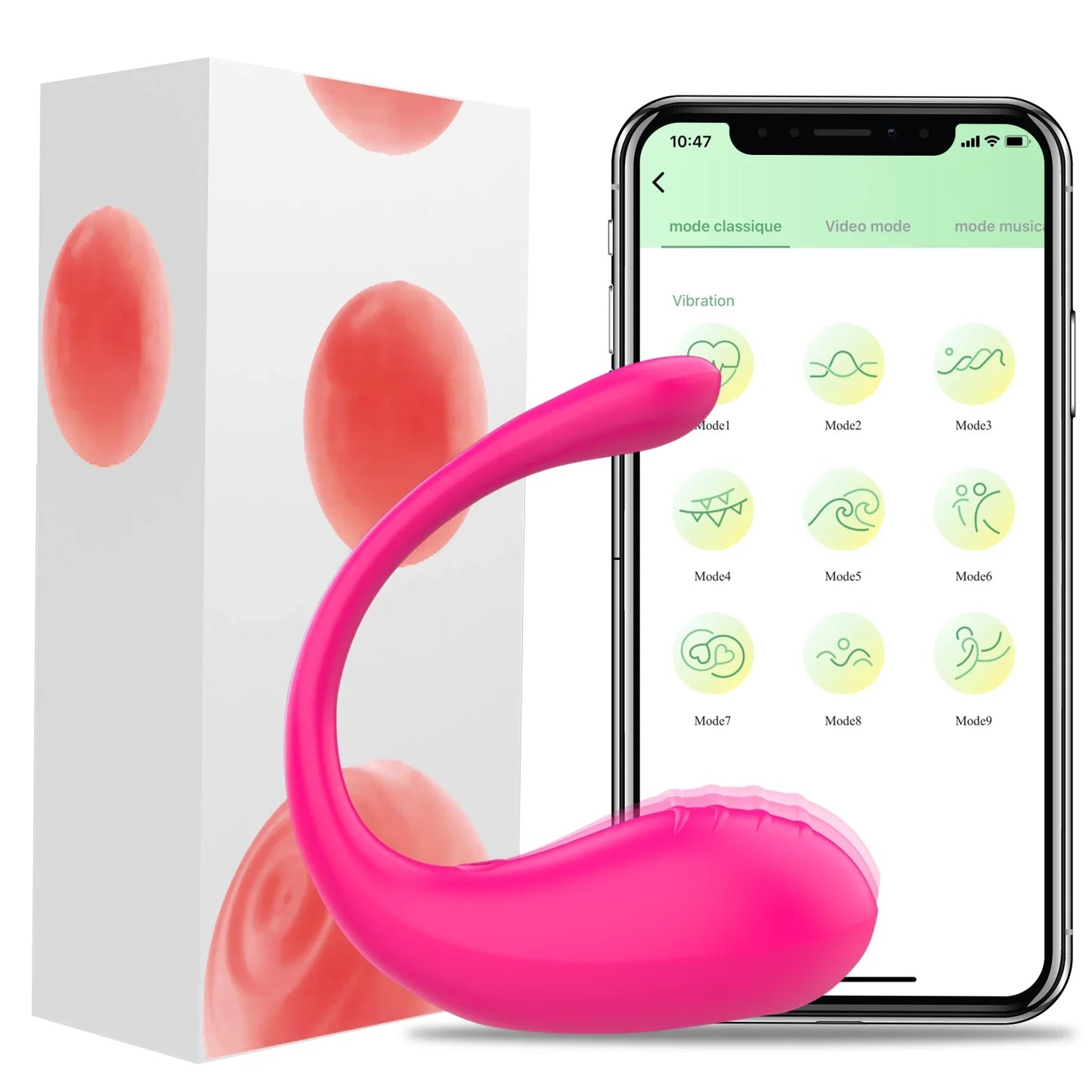 SyncWave App Control Wearable Egg Vibrator