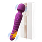 VeloraIgnite Vibrador con varita de doble cabezal térmico