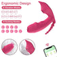 Vibrador Dildo 3 en 1 con Control Bluetooth por APP y Succión de Vacío y Calefacción | Estimulador de Vagina y Clítoris | Juguete Sexual Masturbador Femenino para Mujeres