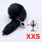 FoxSteel Fox Tail Steel Butt Plug