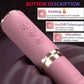 Vibrador de Doble Empuje HeatDrive