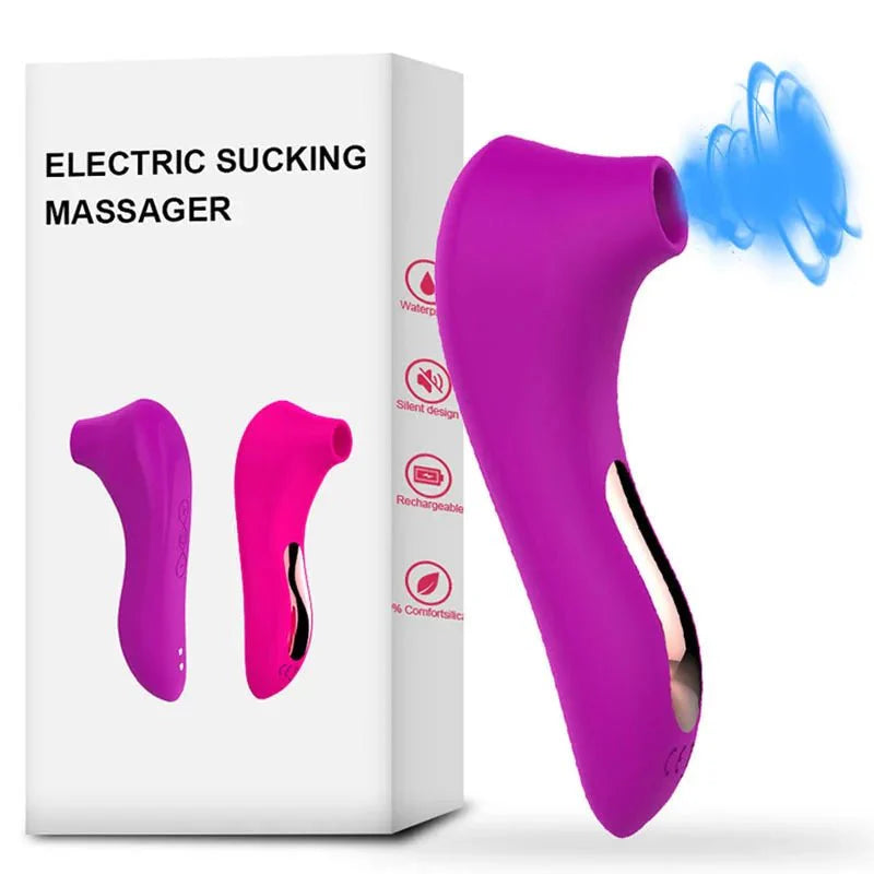 AeroBloom 7X Vibrador de succión de clítoris