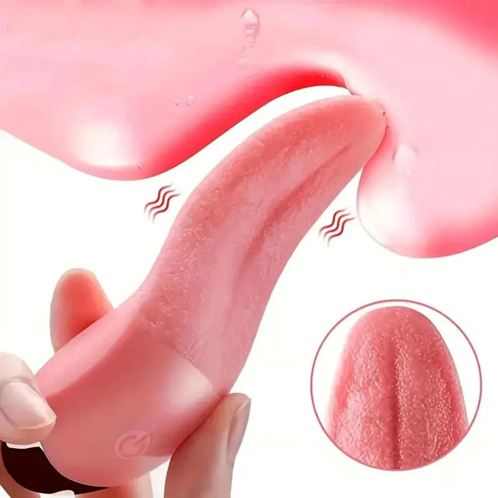 TongueRush Vibrador Clitorial de Lamer Lengua