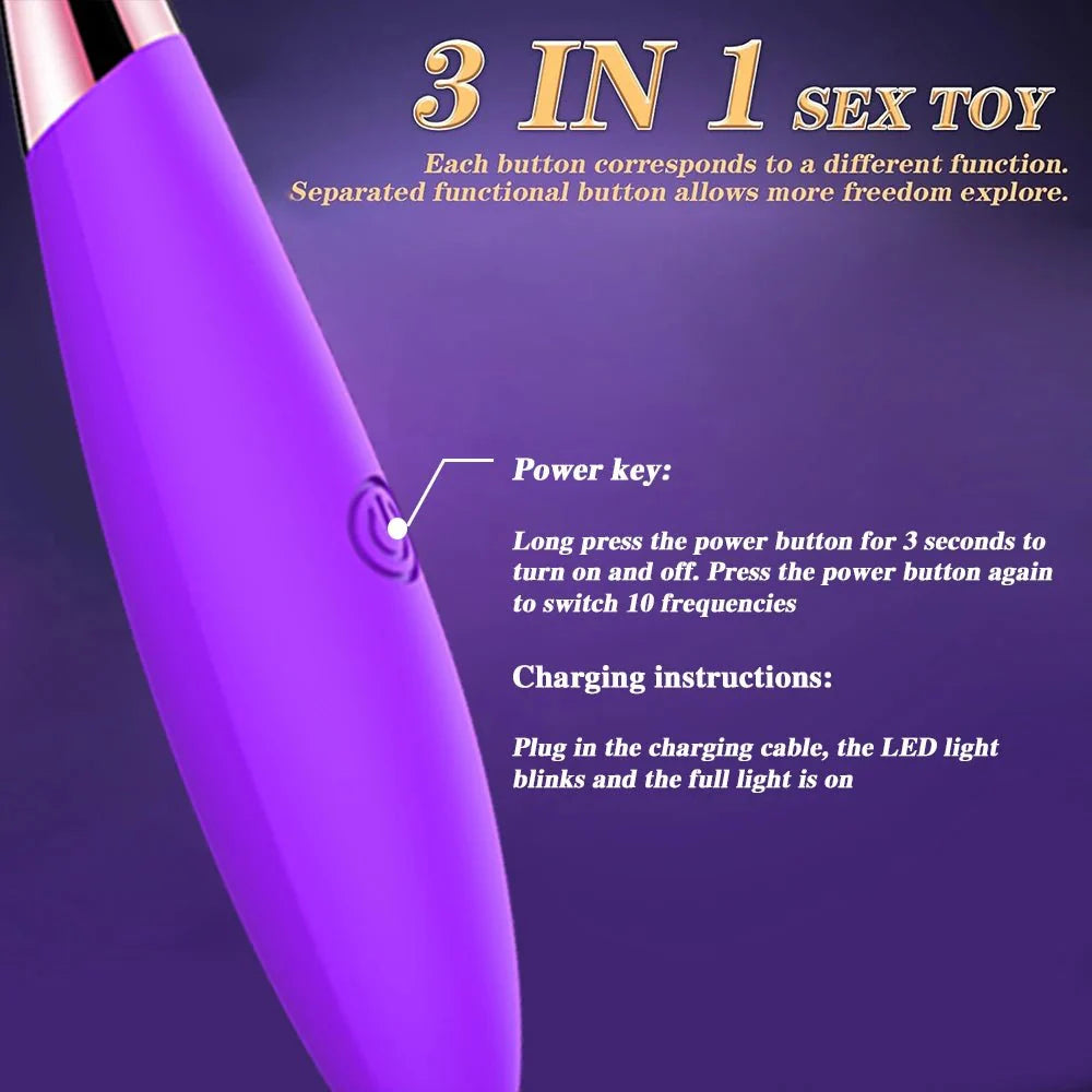 Vibrador de dedo en G QuickCurve 14 modos