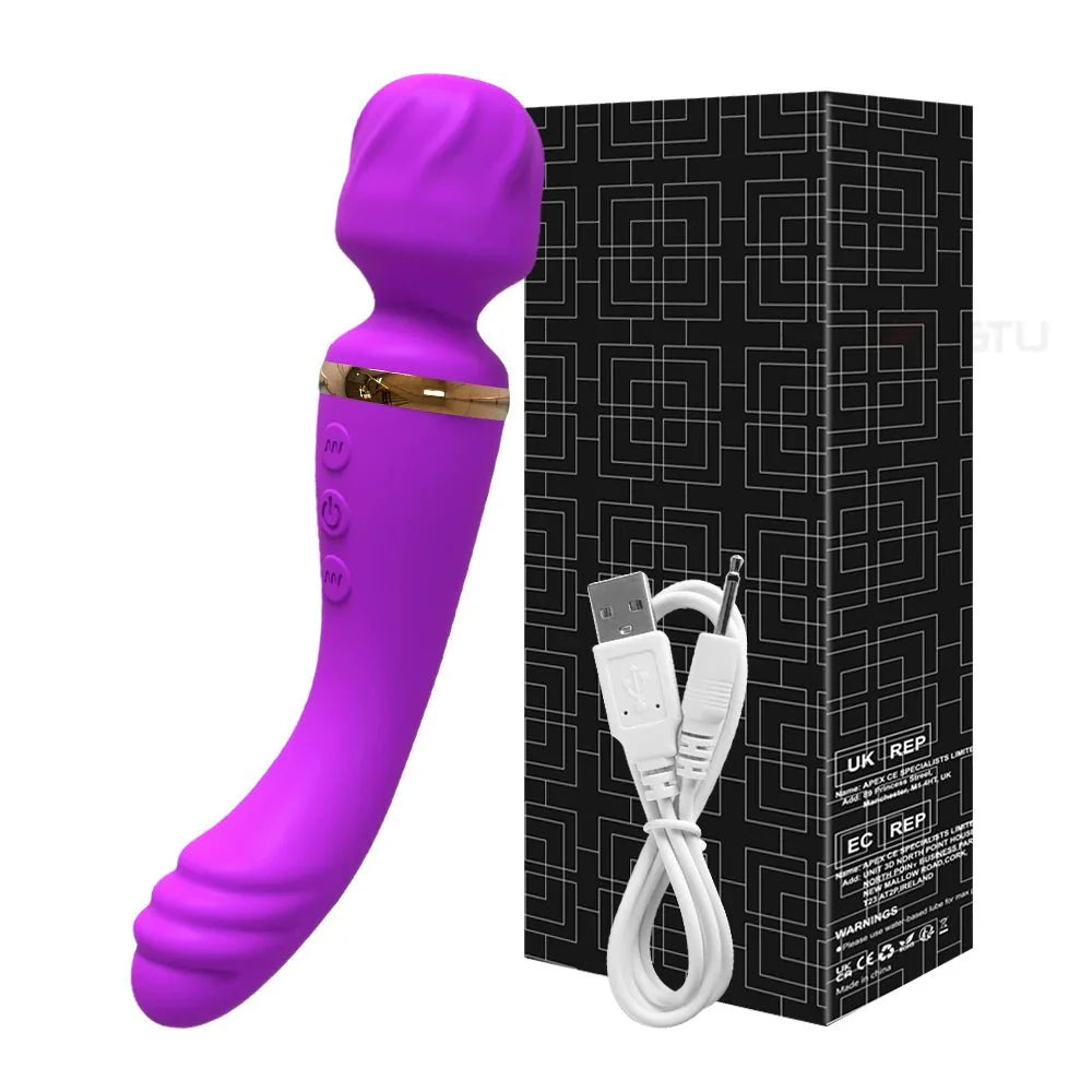 Vibrador con varita PulseForge 10X Mode