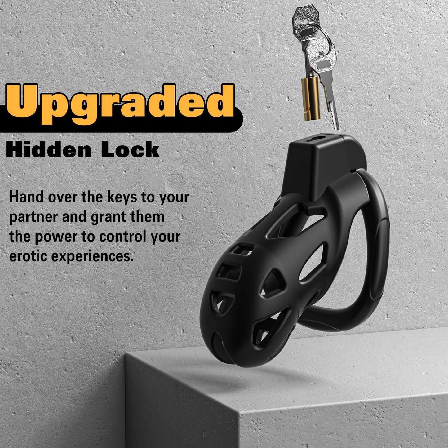 Jaula de castidad masculina SecureVault BDSM