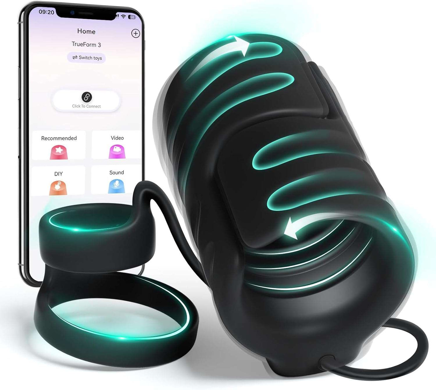 Anillo Masturbador Masculino Fortalecedor de Erección SensationLink