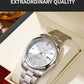 Men's Luxury Quartz Stainless Steel Watch