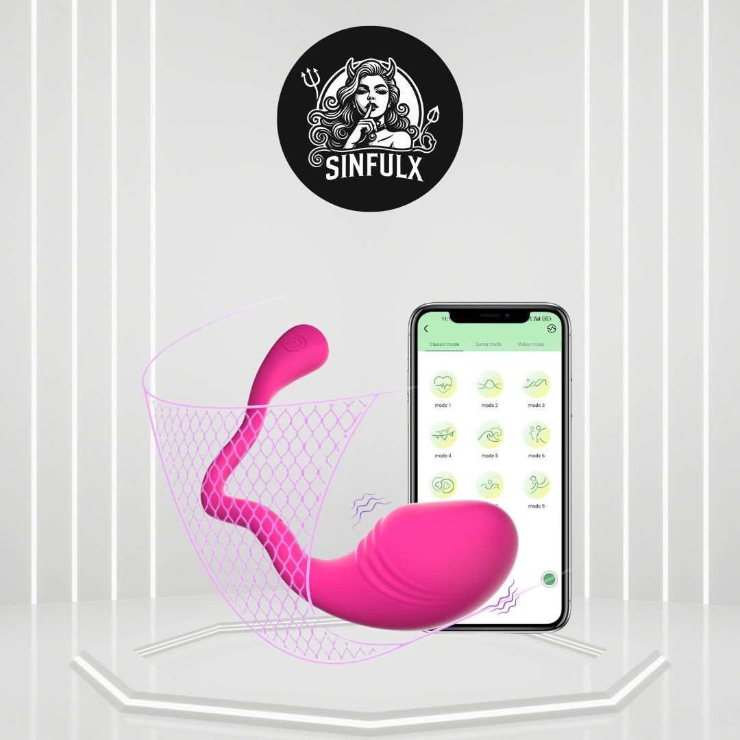 Vibrador de huevo discreto con control por aplicación SyncVibe