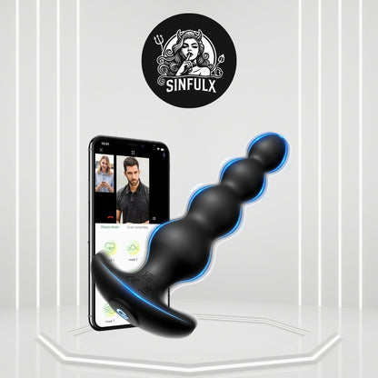 ThrustLink Aplicación Control Bolas Anal Vibrador de Próstata