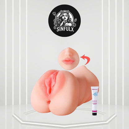 ThrustPocket Triple Stimulation Pocket Pussy Masturbator