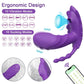 TriplePulse Anal Beads Clit Massage Dildo Vibrator