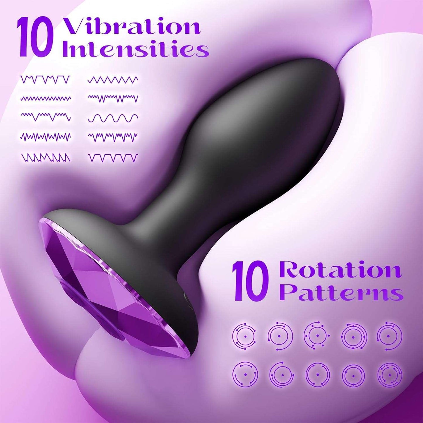 TwistMotion Remote Control Butt Plug