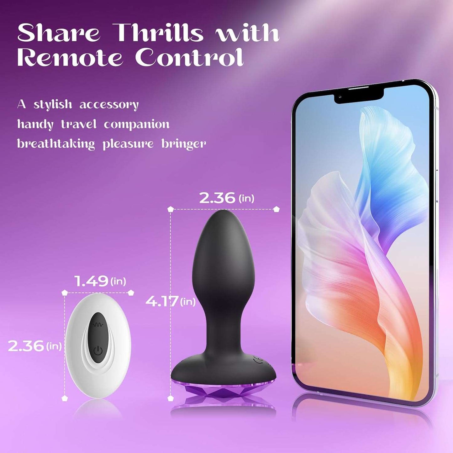 TwistMotion Remote Control Butt Plug