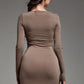 Second Skin Keyhole Dress