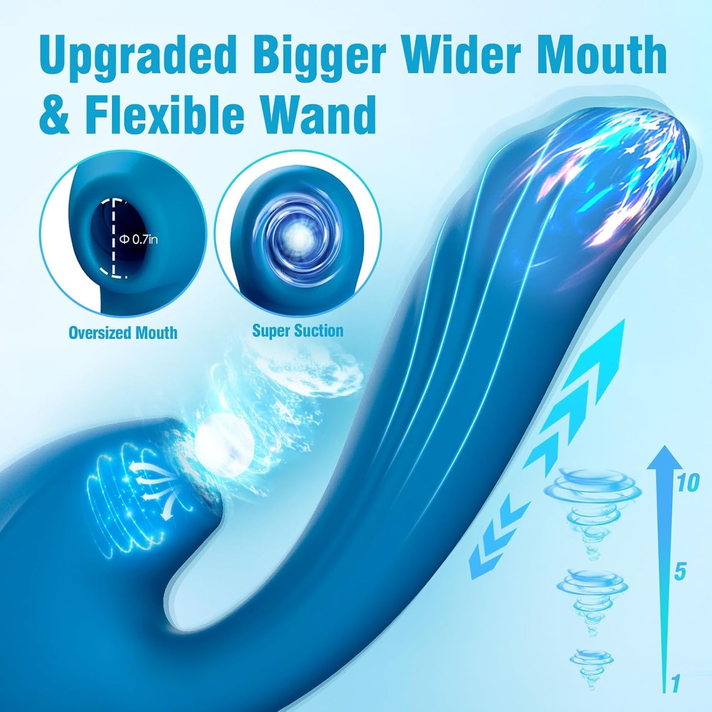 Vibromasseur suceur de clitoris VoltVibe