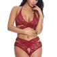 Lace Wrap Around Bra Set