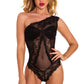 Pure Romance One Shoulder Teddy