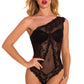 Pure Romance One Shoulder Teddy