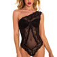 Pure Romance One Shoulder Teddy