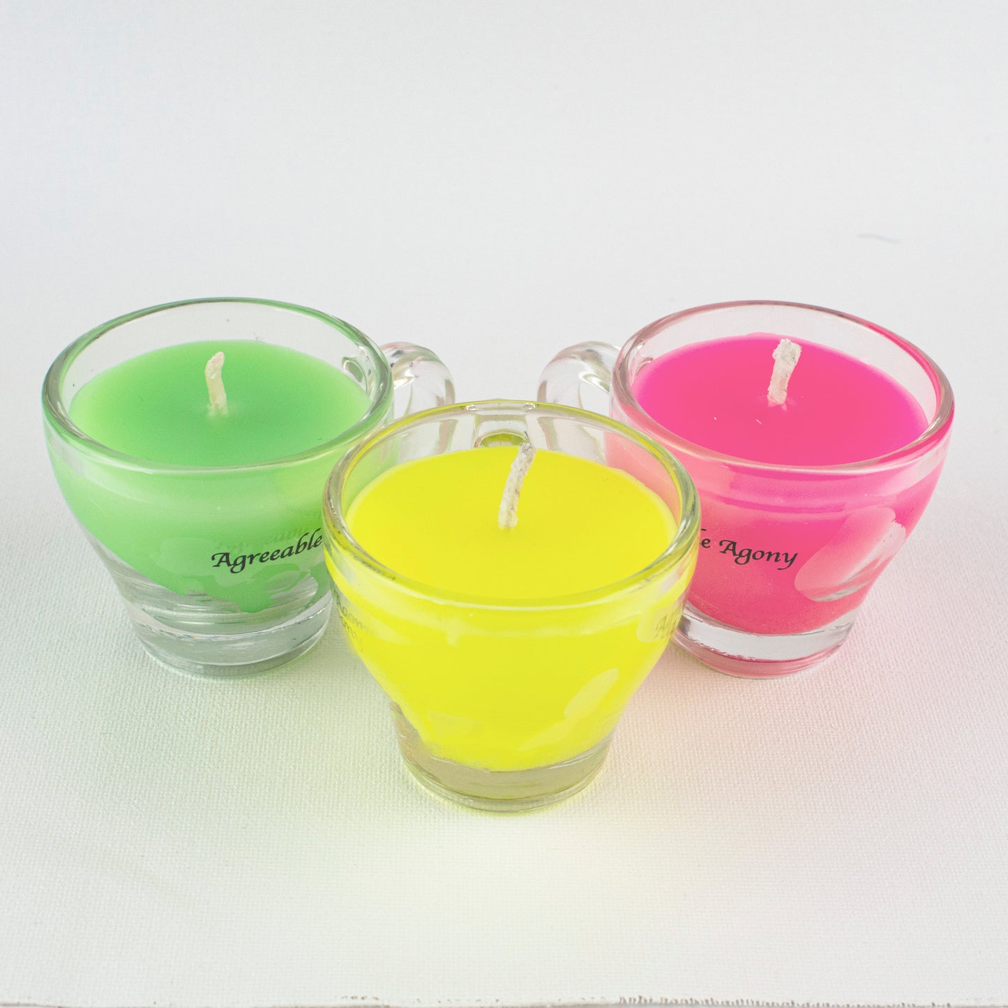 Bougie de jeu de cire réactive à la lumière noire - Basse température - UV - Paraffine
