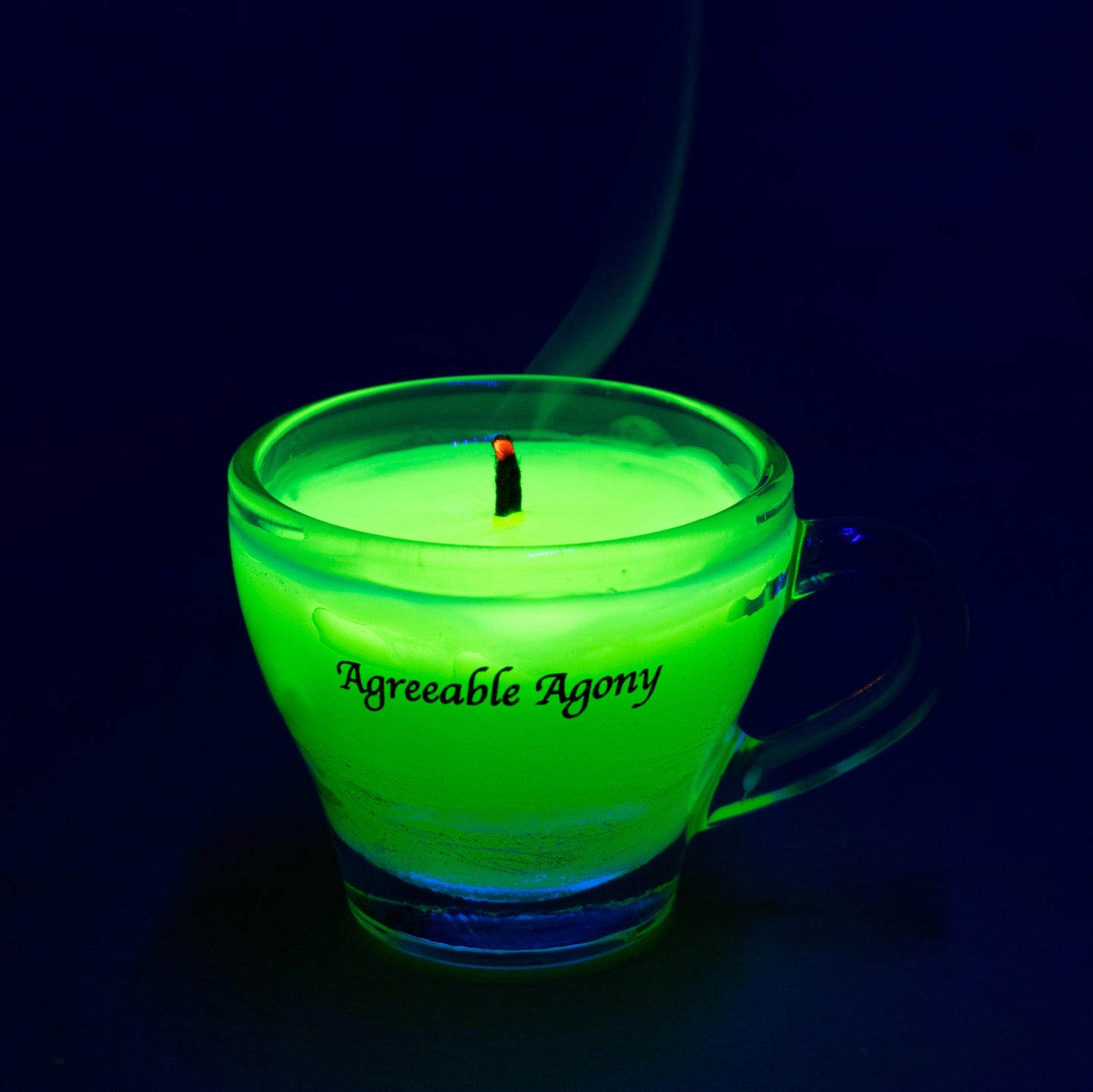 Bougie de jeu de cire réactive à la lumière noire - Basse température - UV - Paraffine