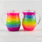 Bougie pour jeu de cire Rainbow in a Jar Blacklight – Basse température – Sans parfum – Bougie en pot réactive aux UV