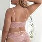 Plus Size Scalloped Lace Bralette Set