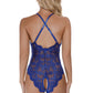 Split Crotch Lace Teddy