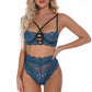 Lace Demi Cup Bra Set