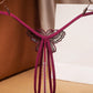 Strappy Butterfly Pearl Crotch Thong