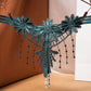 Embroidered Fringe Pearl Thong