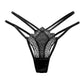 Strappy Geo Embroidered Thong