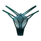 Strappy Geo Embroidered Thong