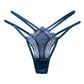 Strappy Geo Embroidered Thong