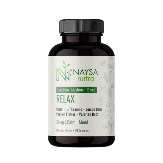 Gomitas de extracto de hongo Nutra Relax de NAYSA