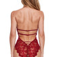 Scalloped Lace Teddy Lingerie