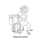 Livre de Coloriage Wood Rocket pour Adultes faisant des Choses d'Adultes