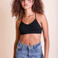 Tattoo Mesh Racerback Bralette