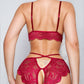 Strapped Up Bra Set